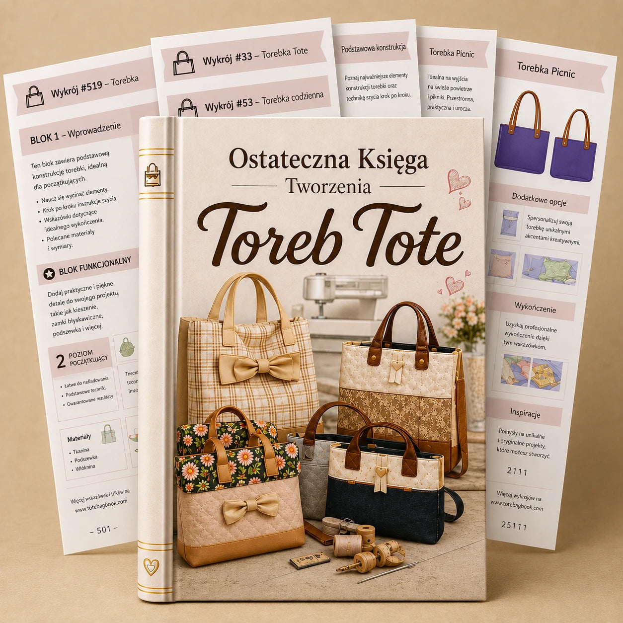 Książka o torbach tote